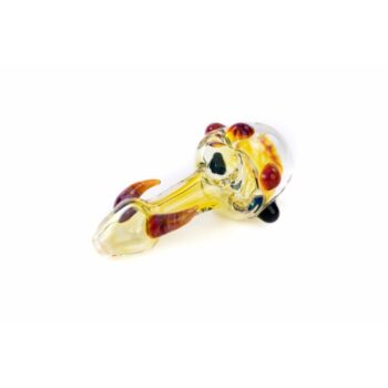 OC Fumed Honeycomb Spoon W/Hooks USA Made Pipe