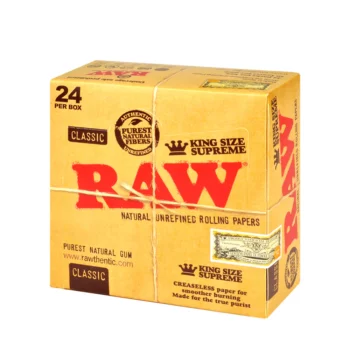 RAW Classic King Size Supreme Rolling Papers