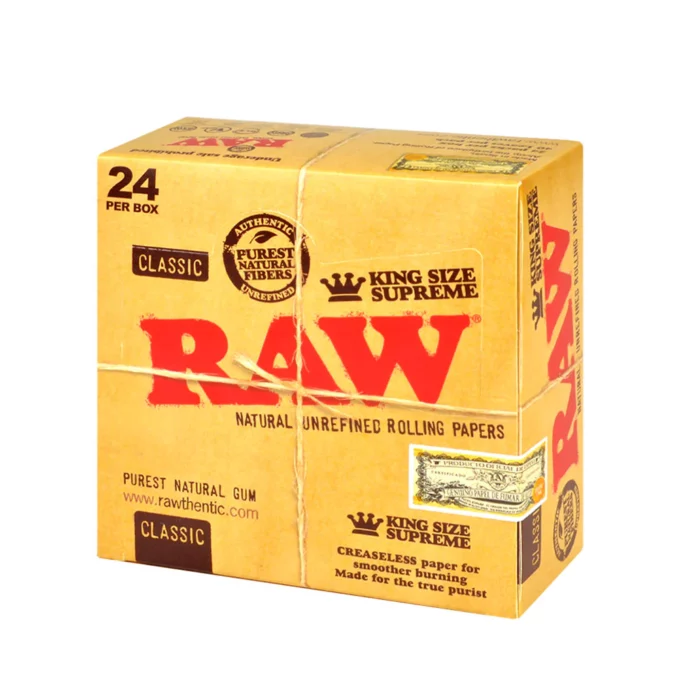 RAW Classic King Size Supreme Rolling Papers