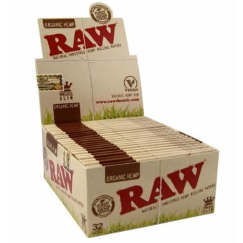 RAW Organic Hemp Rolling Papers