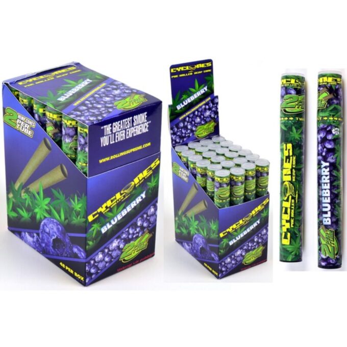 Cyclones Blueberry Hemp Wraps