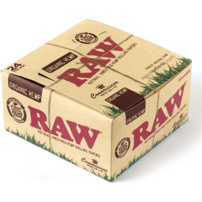 RAW King Size Connoisseur Rolling Papers