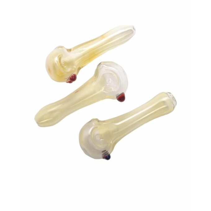 Torched Glass Blank Fumed Spoon
