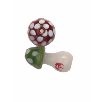 Torched Glass Capped Lined Spoon