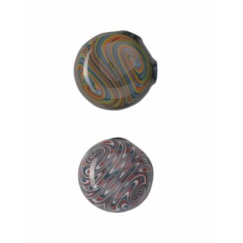 Torched Glass Pendant Hollow Wig Wag