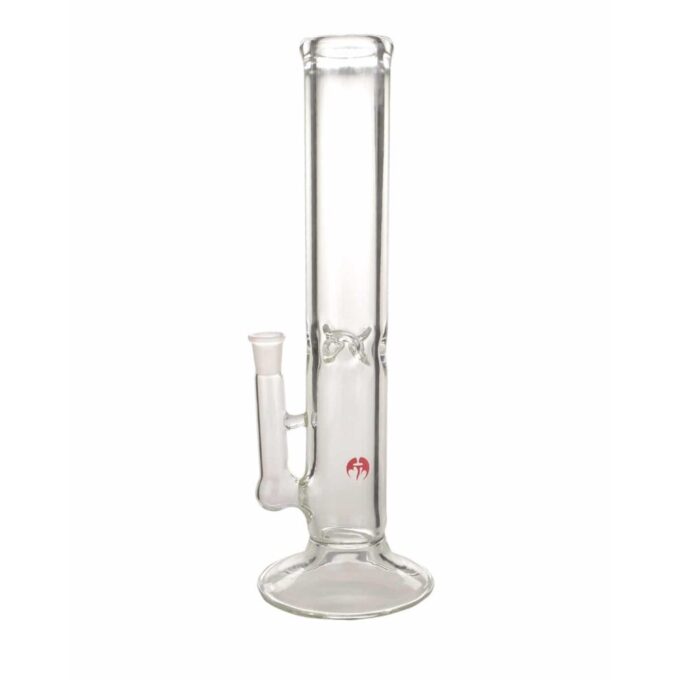 Torched Glass Waterpipe 12in Lampstand 38mm Straight W/90