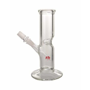 Torched Glass Waterpipe 8in 38mm Straight W/45