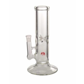 Torched Glass Waterpipe 8in 38mm Straight W/90