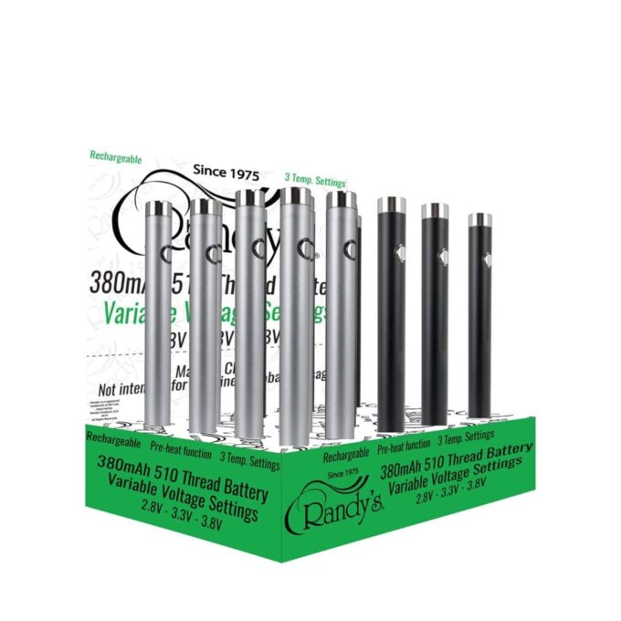 Randy's Batteries 510 Thread 380mAh