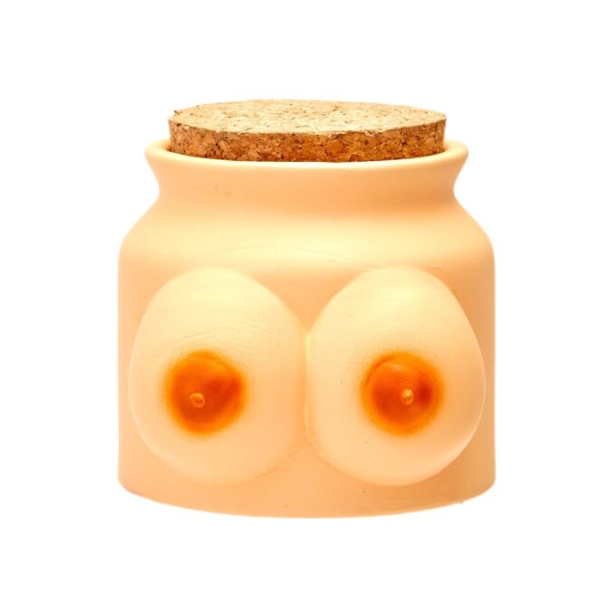 Boobs Stash Jar