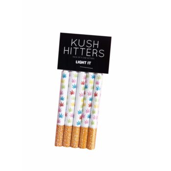 KushKards 5-Pack Hitters Rainbow White