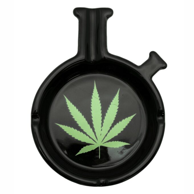 Deez Smoke Shop - Pot Leaf Ashtray