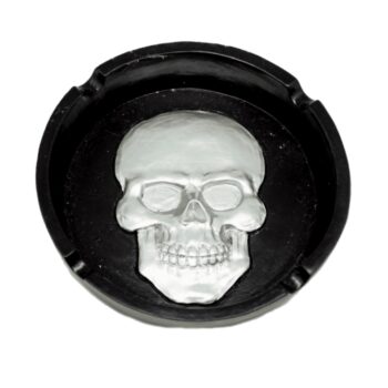 Silver Skull Ashtray