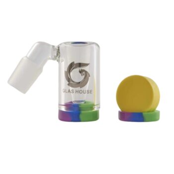 Silicone Reclaimer 45-degree 18mm Male Rig