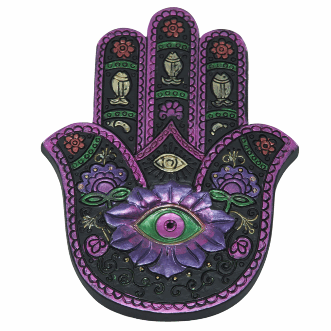 Deez Smoke Shop Hamsa Flat Incense Burner