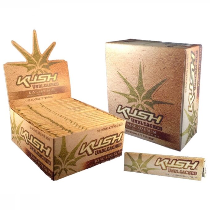 Deez Smoke Shop - Kush Unbleached Rolling Papers