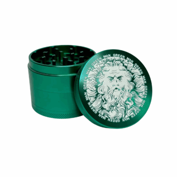 Deez Smoke Shop Green Man Grinder