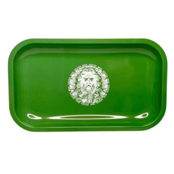 Green Man Rolling Tray