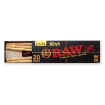 Deez Smoke Shop - RAW Classic Black Cones