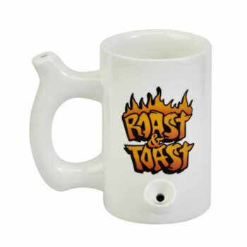 Roast and Toast - Mug Pipe With Flames - Assorted Colors