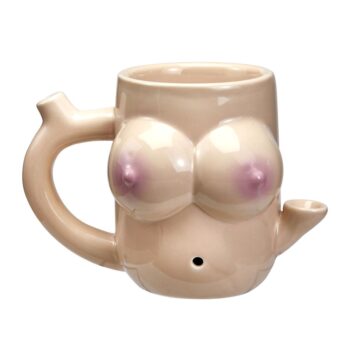 Roast and Toast -- Boob Mug Novelty Pipe