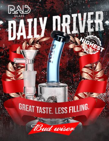 RAD Glass PPV Waterpipes Daily Driver