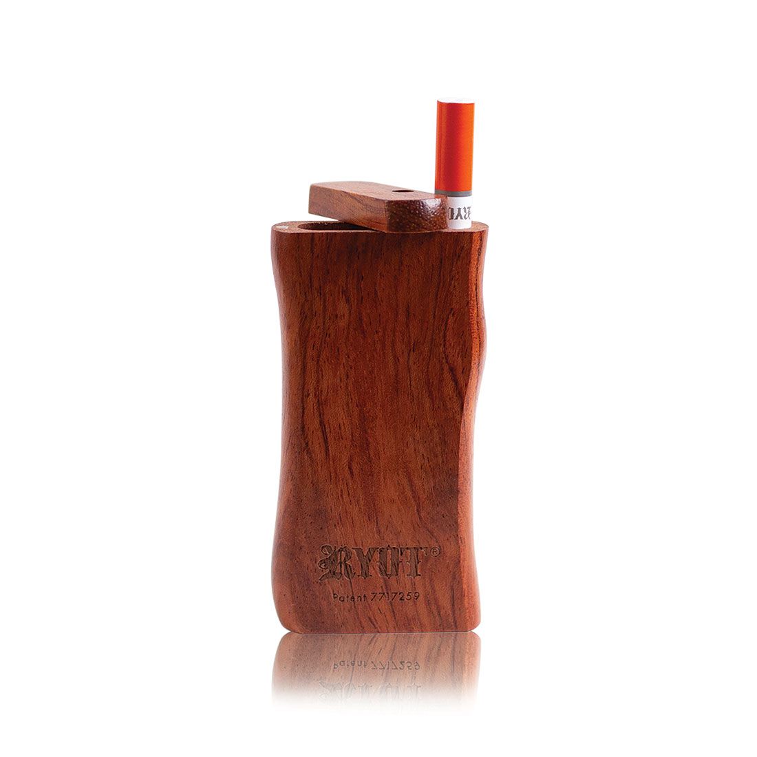 RYOT Wooden Magnetic Dugout with CIG-1 Bat -- Rosewood