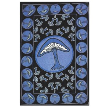 Epic Wholesale - Batik Mushroom Tapestry
