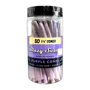 Epic Wholesale -- Blazy Susan 1.25 Purple Cones 50ct