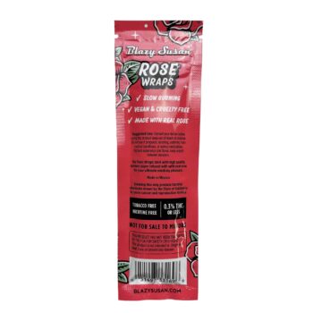 Epic Wholesale - Blazy Susan Rose Hemp Wraps