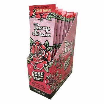 Epic Wholesale - Blazy Susan Rose Hemp Wraps