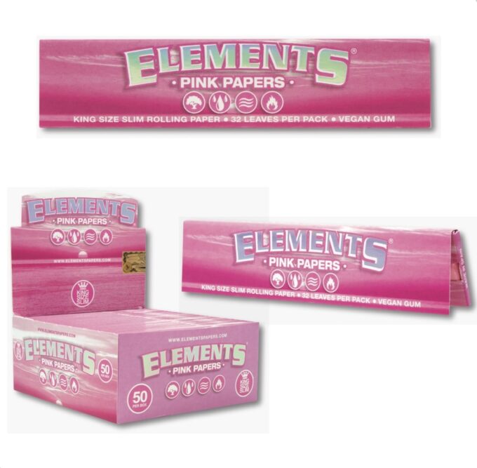 Epic Wholesale - Elements Pink Rolling Papers