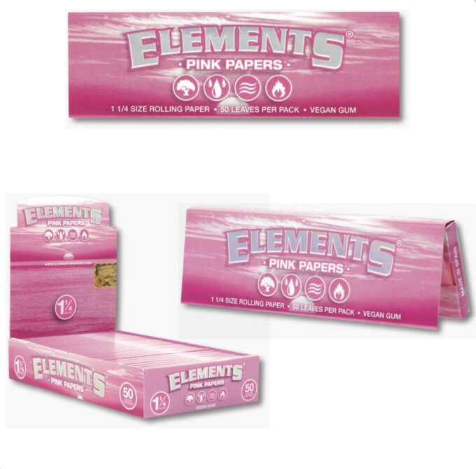 Epic Wholesale - Elements Pink Rolling Papers