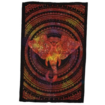 Mystic Elephant Cotton Tapestry