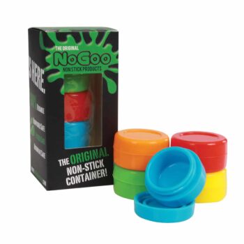 NoGoo Silicone Disks 5 Pack - Clear