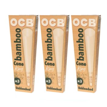 OCB Bamboo King Size Cones