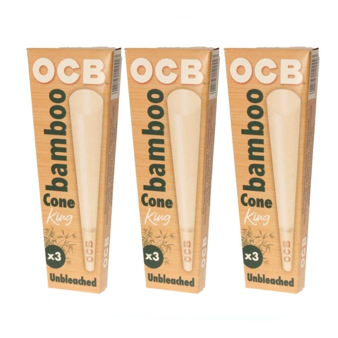 OCB Bamboo King Size Cones