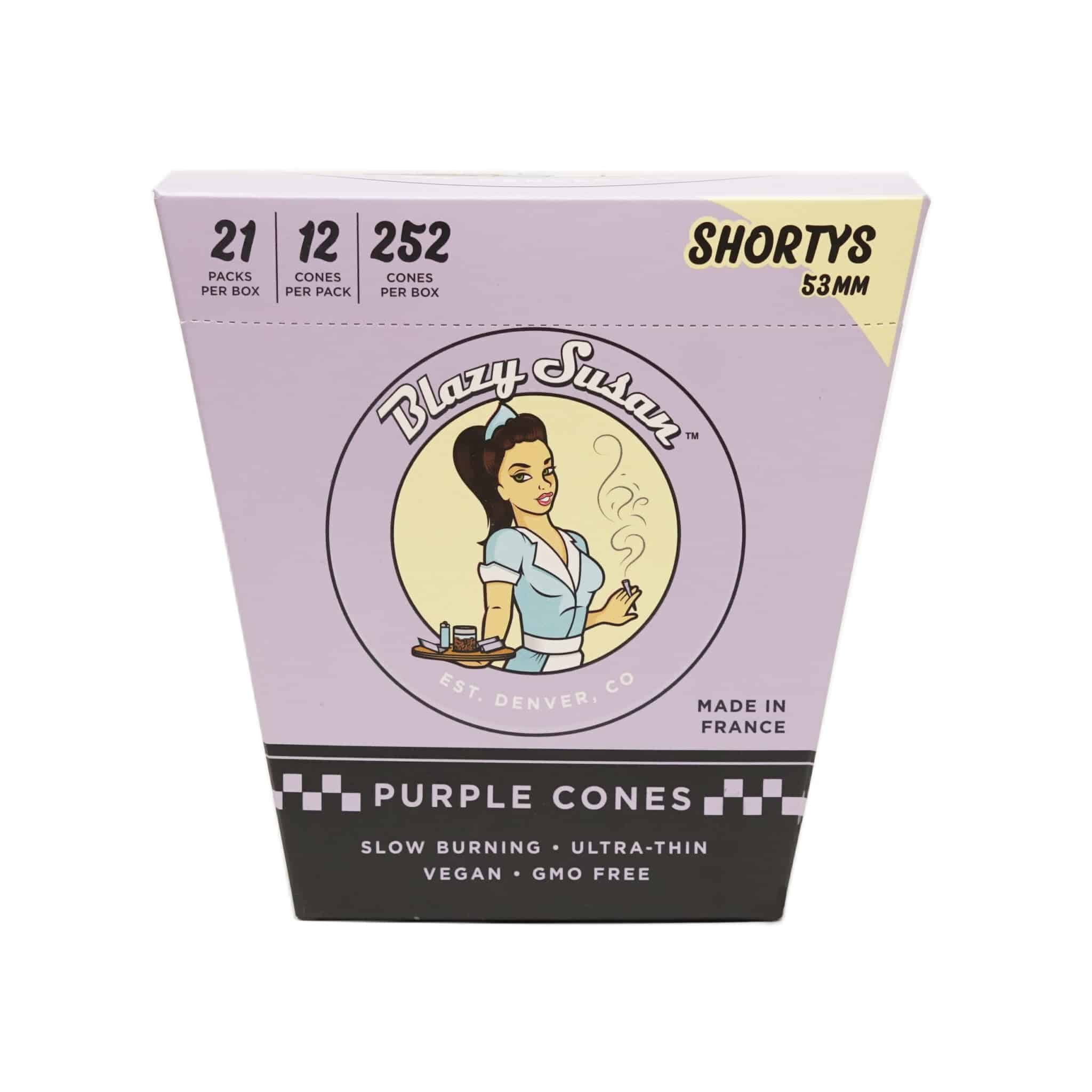 Epic Wholesale - Blazy Susan Purple Shorty Cones