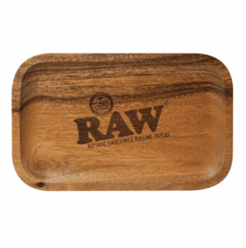 Raw Wood Rolling Tray Small