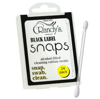 Randy's Snaps Cleaning Swabs - Alcohol Filled 12ct Display