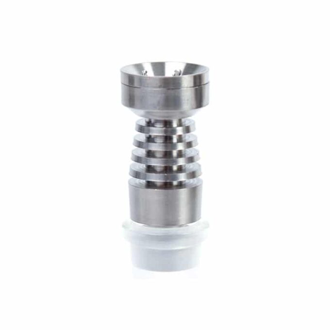 Titanium Domeless Nail w/Skillet 14/18mm