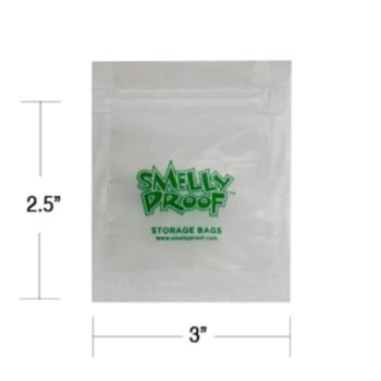 Smelly Proof Reusable Bags Extra Extra Small