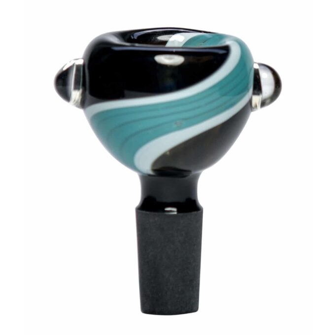 Thick Black Swirl Bowls