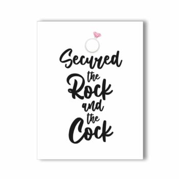 NaughtyKards -- Secured the ROCK and the COCK