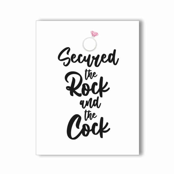NaughtyKards -- Secured the ROCK and the COCK