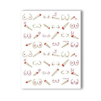 Epic Wholesale - KushKards Doobies and Boobies Greeting Card