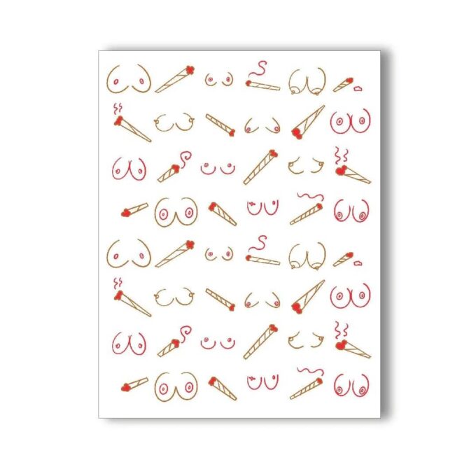 Epic Wholesale - KushKards Doobies and Boobies Greeting Card