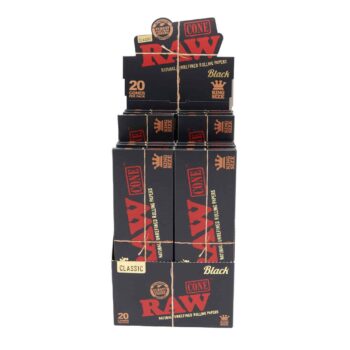 Epic Wholesale - RAW Black King Sized Cones