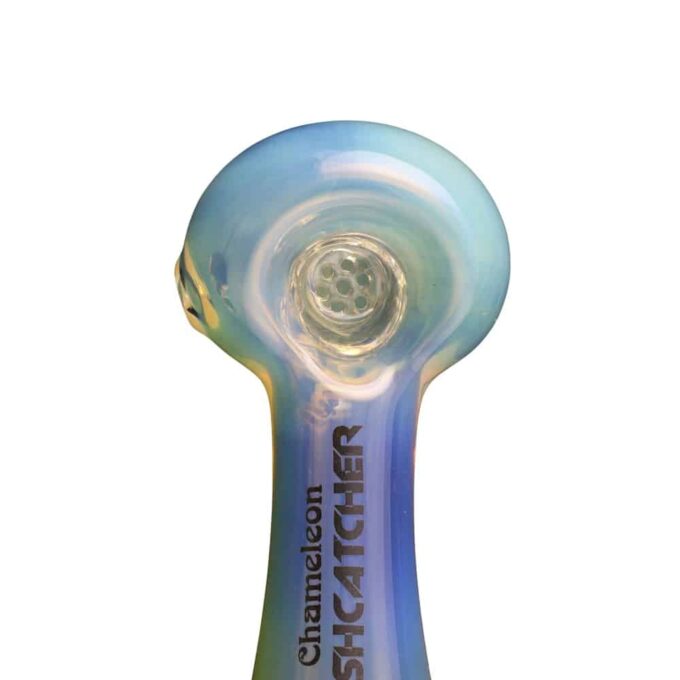 Chameleon Glass Big Bowl Color Change Ash Catcher with HoneycombScreen - Image 2