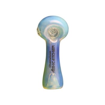 Chameleon Glass Big Bowl Color Change Ash Catcher with HoneycombScreen